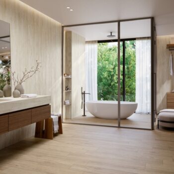 COVERLAM TRAVERTINO IVORY