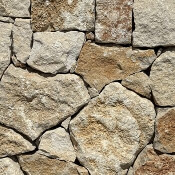 Parement Jaune Royal Opus Incertum