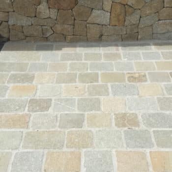 Dallage en Pierre en Tandour Yellow Mix